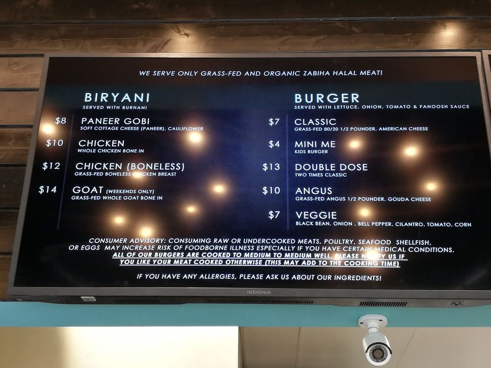 fanoosh burgers and biryani photo